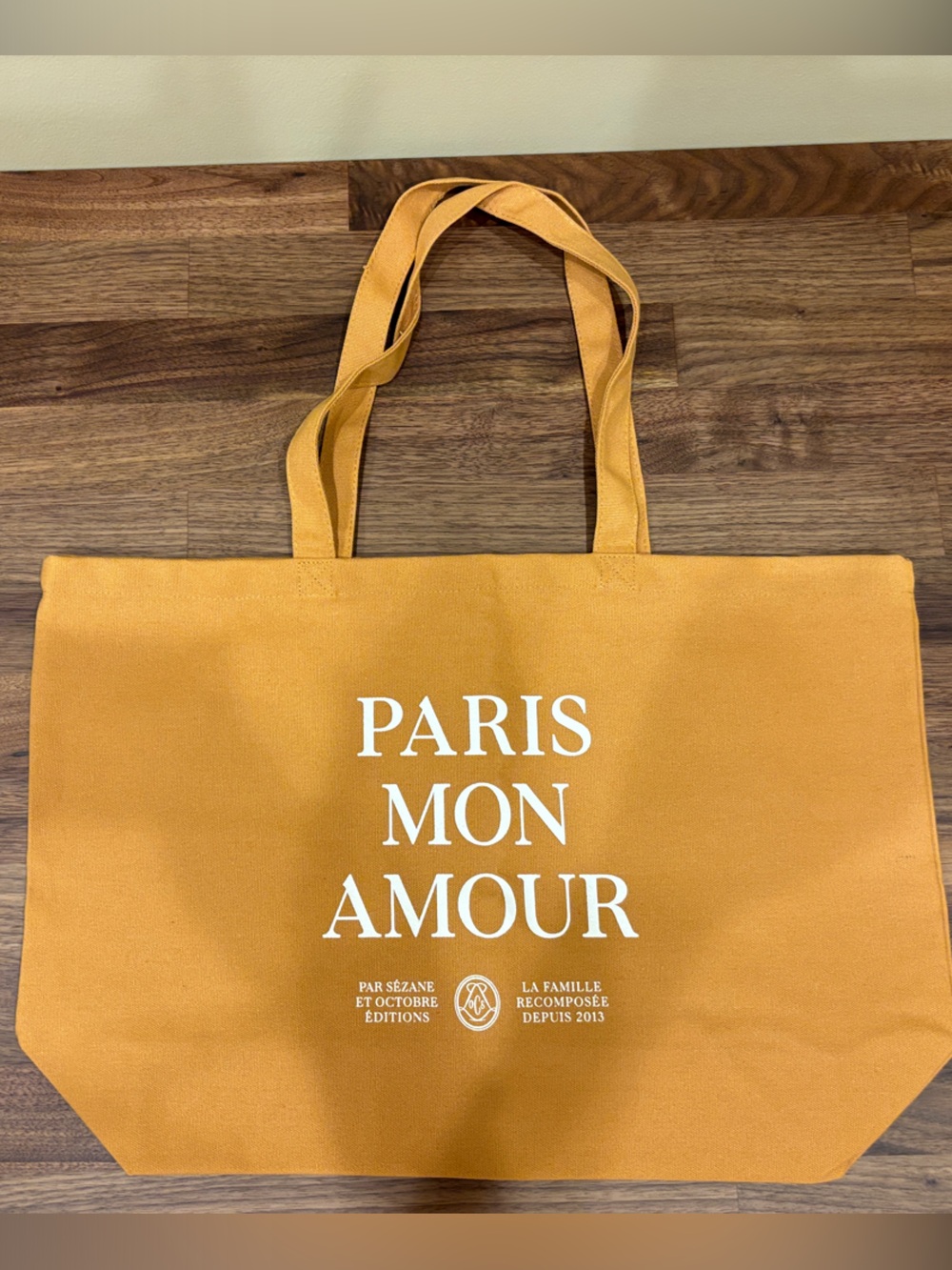 Sezane Paris Mon Amour tote new!